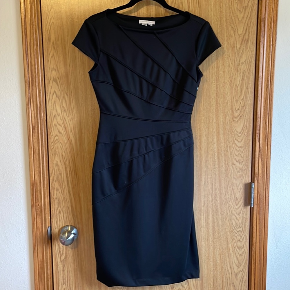London Times Black Dress